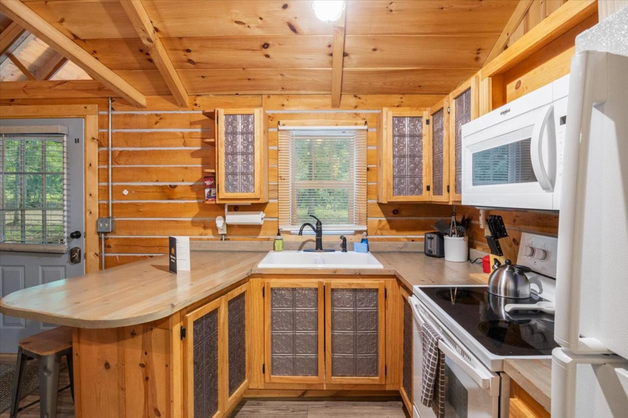 The Eldon Cabin Experience Экстерьер фото